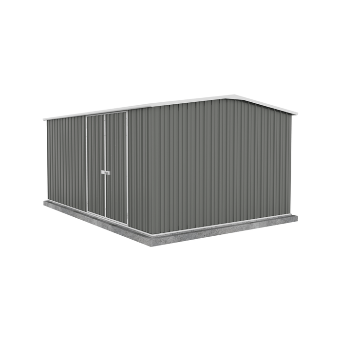 Absco Sheds 4.48 x 3.00 x 2.06m Monument Workshop Double Door Garden Shed