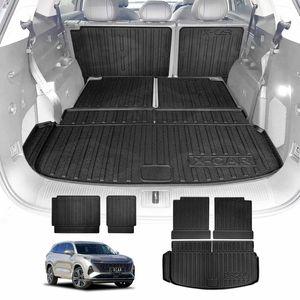 Boot Liners Kick Mats Set for MG QS 2025-Onwards  Cargo Car Trunk Back Seat Protector
