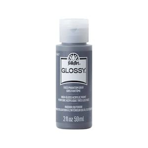 Folkart 59ml Phantom Gray Glossy Acrylic Paint