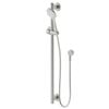 HomeCare by Caroma WELS 3 Star 9L/min 900mm Brushed Nickel Rail Shower Set