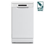 Bellini 45cm White Dishwasher