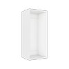 Lugna 1024 x 450 x 380mm White Cabinet Shell