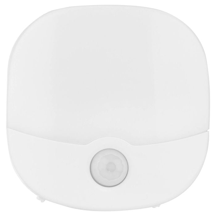Arlec 67 x 22mm White Rechargeable Motion Square Night Light