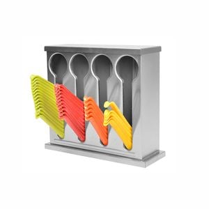 SOGA Stainless Steel Spoon & Utensil Holder Rack – 4 Holes