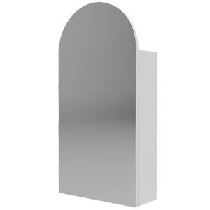 New England Joinery 400mm Tiara Single Door Shaving Cabinet