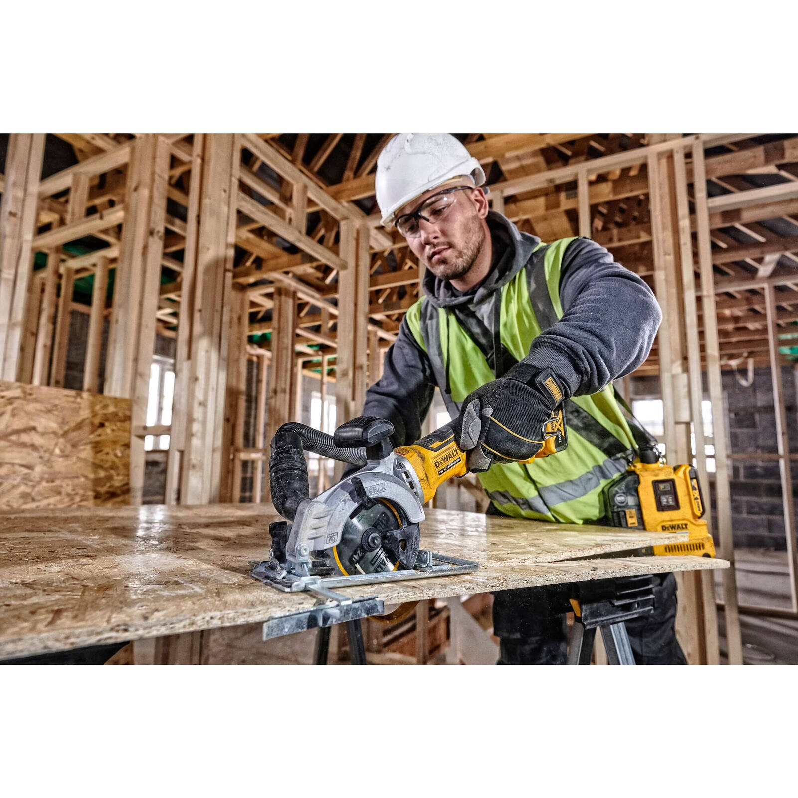 DeWALT 18V 115mm XR Li Ion Brushless Circular Saw Skin Only Bunnings Australia
