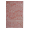 Fab Habitat 180x270cm Peach Kona Recycled Plastic Outdoor Rug