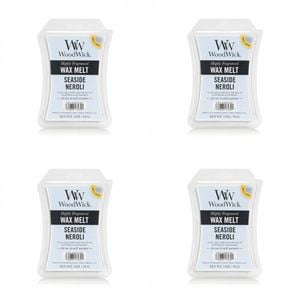 4PK WoodWick Seaside Neroli Scented Wax Melt Cube 9.7oz