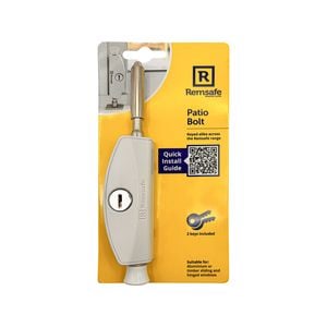 Remsafe White Window/Door Patio Bolt