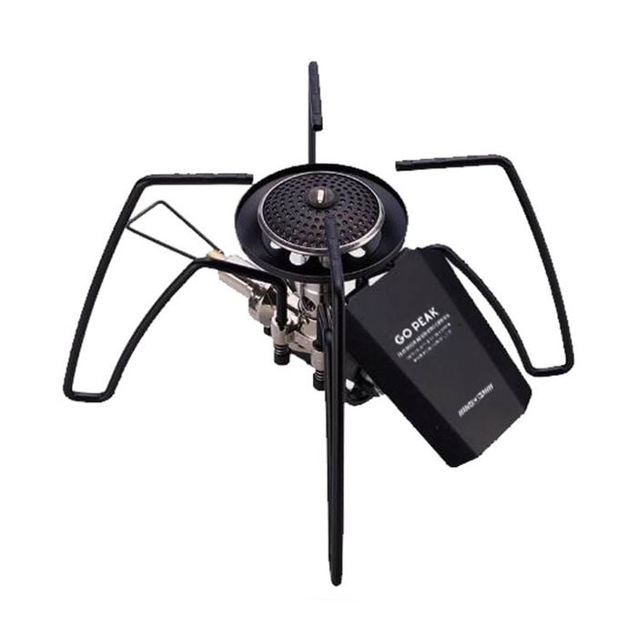 NNEOBA Spider Folding Camping Gas Stove Black