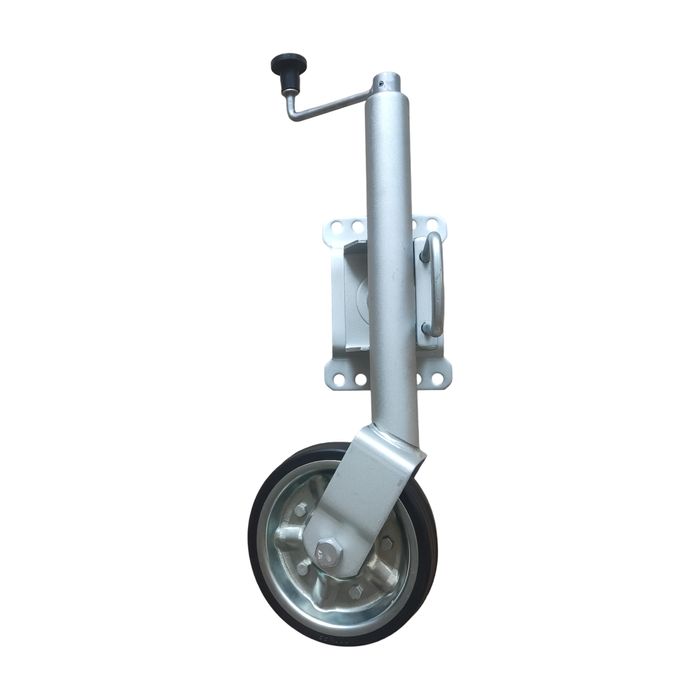 Craftright 8in Zinc plated Swing Away Jockey Wheel