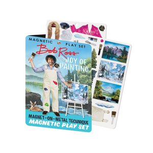 Unemployed Philosophers Guild Joy of Painting Bob Ross Magnetic Dress Up Toy