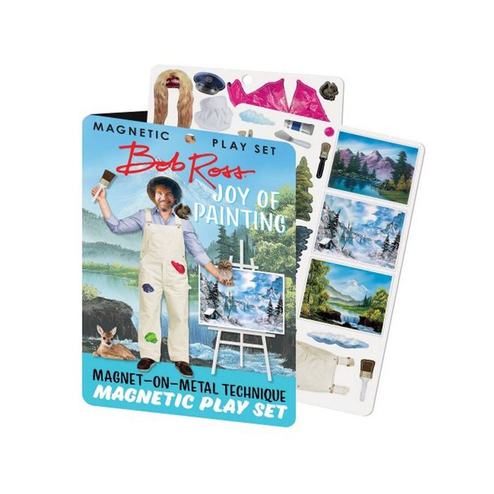 Unemployed Philosophers Guild Joy of Painting Bob Ross Magnetic Dress Up Toy