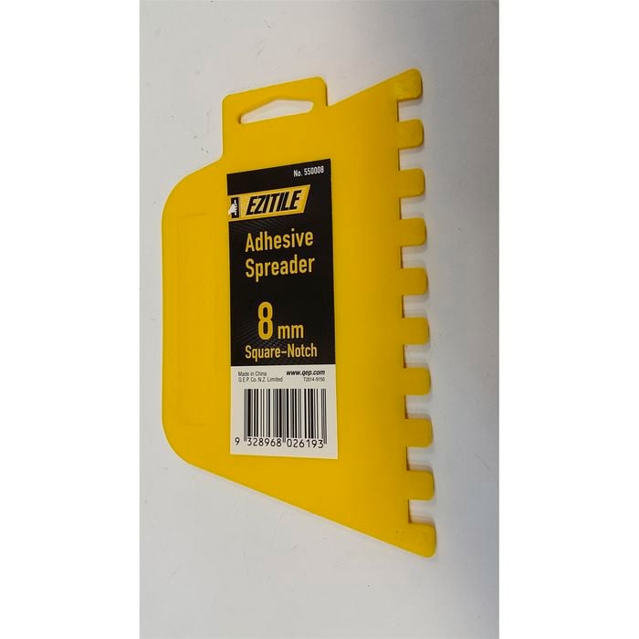 Ezitile  8mm Square Notch Adhesive Tile Spreader