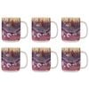 6PK Ashdene Spirit Land Kookaburra Kitchen New Bone China Drinking Mug 400ml