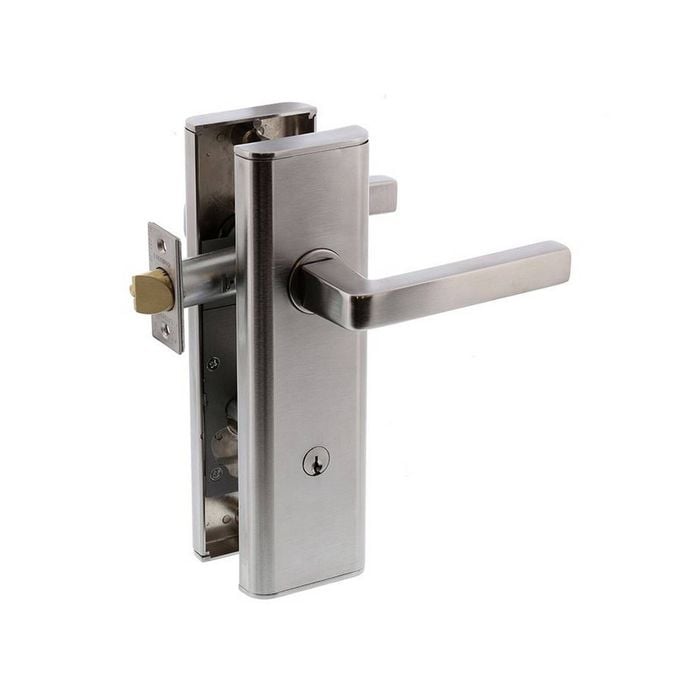 Lockwood Satin Chrome Pearl Nexion Vision Summit Entrance Lockset