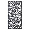 Matrix 1810 x 905 x 9mm Charcoal Jungle Décor Screen with Frame