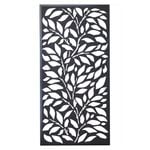 Matrix 1810 x 905 x 9mm Charcoal Jungle Décor Screen With Frame