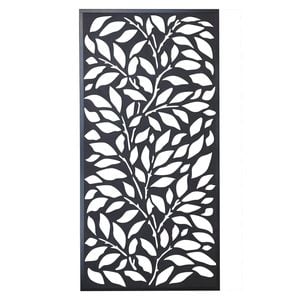 Matrix 1810 x 905 x 9mm Charcoal Jungle Décor Screen With Frame