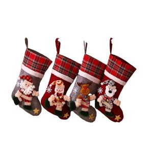 Lifebay Boho Cotton Christmas Stockings Set of 4
