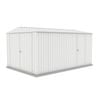 Absco Sheds 3.00mW x 4.48mD x 2.30mH Surfmist Double Door Highlander Garden Shed 