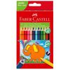 Faber-Castell Triangular Colour Pencil 12pk (Jumbo)