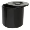 Beaumont Ice Bucket Insulated Round Black Barware Catering Drink Chiller