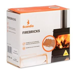 Scandia Wood Heater Firebrick Set For Edge 50 