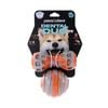 2pc Paws & Claws Dental Duo Pet Dog TPR Ball & Baton Orange