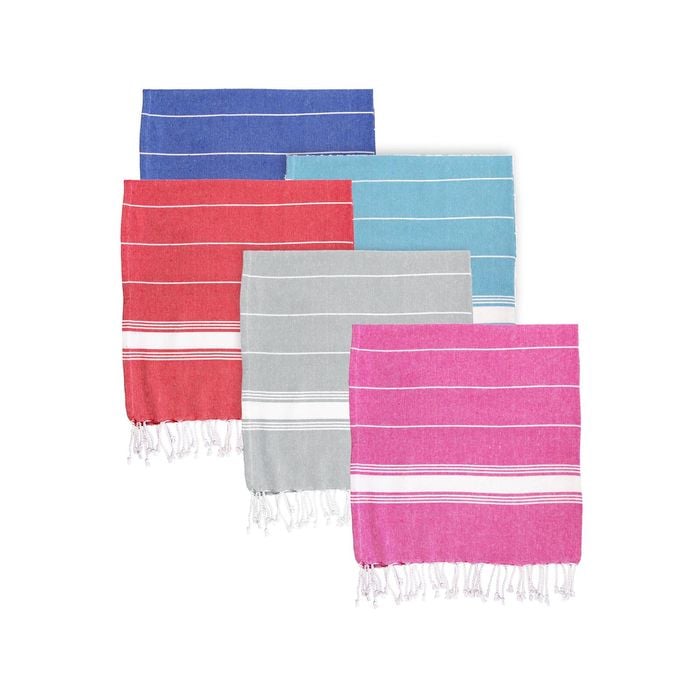 Nicola Spring Turkish Cotton Towels - Set Of 5 Colours