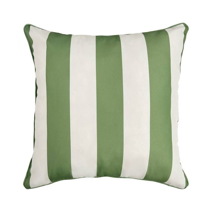 Marquee 45cm Mineral Green Striped Cushion