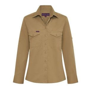 Green Hip Long Sleeve Khaki Size 10