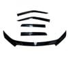 Tinted Bonnet Protector & Weathershields For Isuzu Mu-x 2021-2024