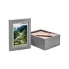 Nicola Spring Photo Frames with 4" x 6" Mount - 5" x 7" - Grey - Pack of 5