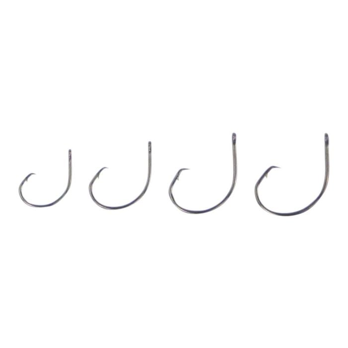 Swimerz 4/0 Inline Circle Hook, Black Nickel, Qty 15