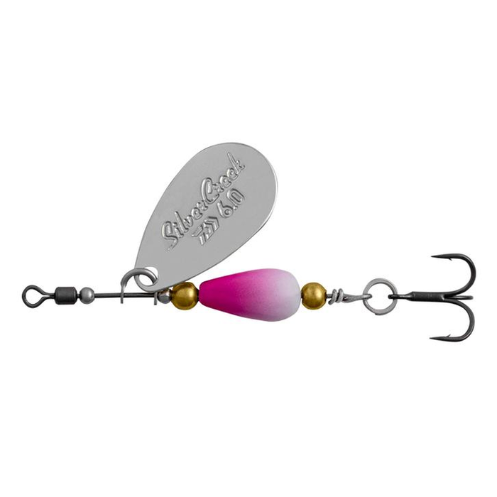 Daiwa Silver Creek 4.0g Spinner Blade Fishing Lure White Peach