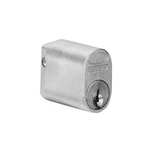 Lockwood Satin Chrome 572 Series Oval Cylinder