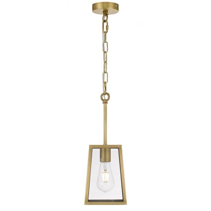 Telbix Antique Brass Cantena 15 Pendant