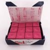 Silver Cup Red Billiards Chalk Set 12 Pieces per Pack