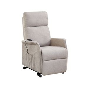 Yass Electric Recliner Lift Chair Vanilla Beige