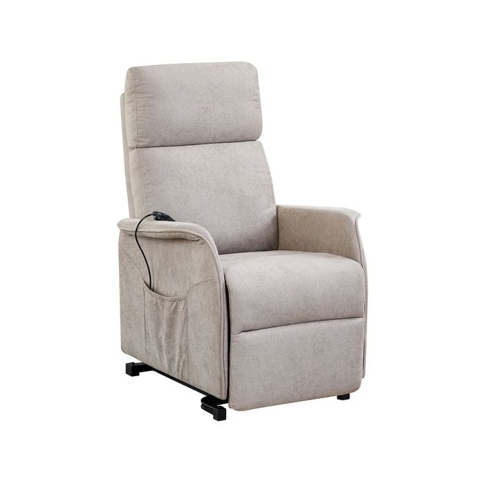 Yass Electric Recliner Lift Chair Vanilla Beige