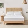 Essn Healthguard Allergy Sensitive Cotton Cover Quilted Waterproof Mattress Protector Double Bed