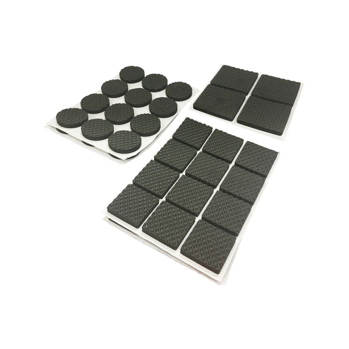 Surface Gard Black Assorted Eva Pads - 56 Pack