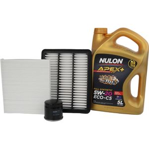 Oil Air Cabin Filter Kit + Oil For Mazda Cx-9 Tc Py 2.5l 2016~2024
