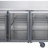 FED-X Four Glass Door Bench Fridge  - XUB7C22G4V
