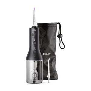 Philips HX3826/33 Sonicare Cordless Power Flosser Portable Dental Cleaner Black