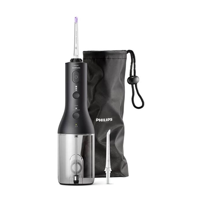 Philips HX3826/33 Sonicare Cordless Power Flosser Portable Dental Cleaner Black