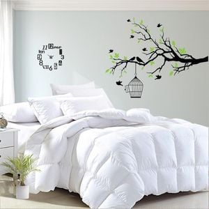 Luxor Single White Aus Made Summer Soft Bamboo Blend Quilt