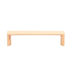Lane 96mm Brushed Brass Square Round Handle - 4 Pack
