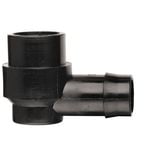 Pope 19mm Barbed x 15mm BSPM Threaded Elbow